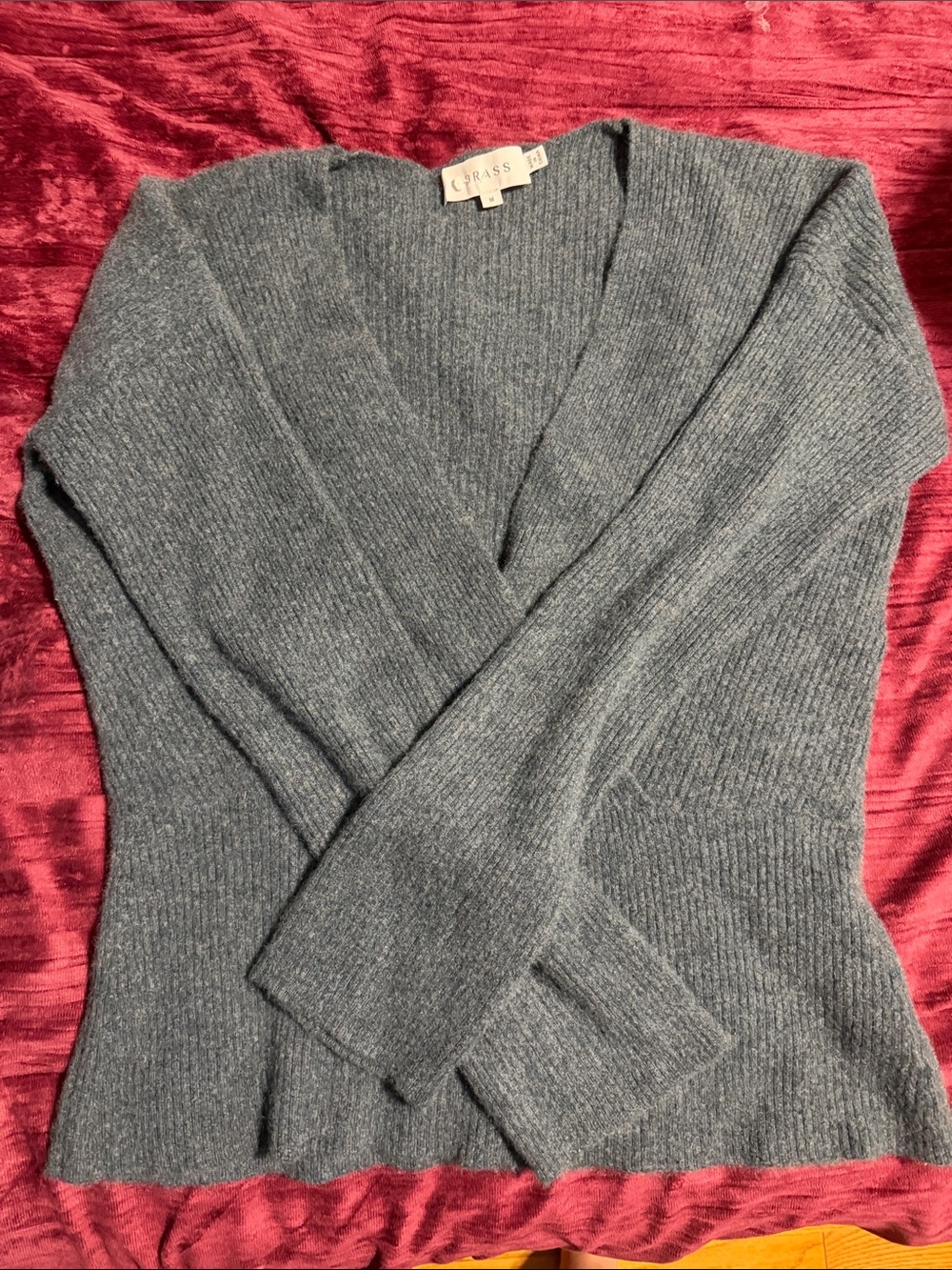 Brass Cashmere Sweater